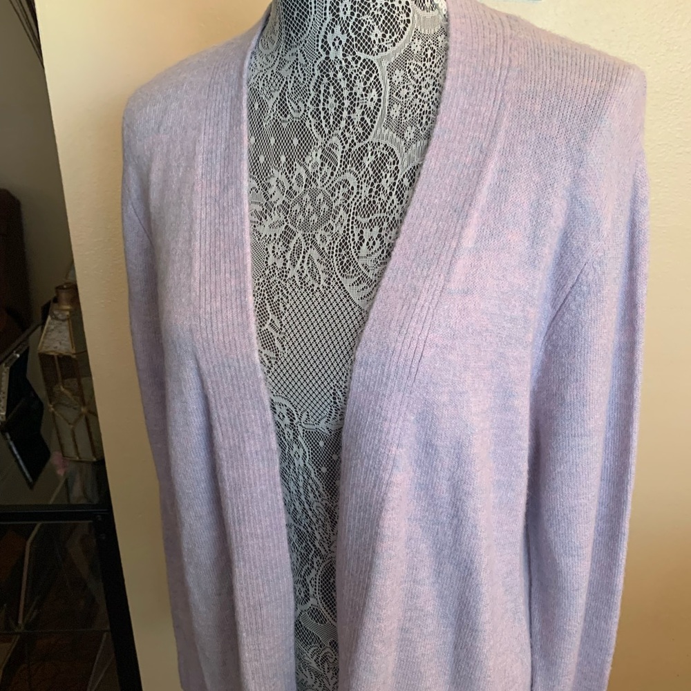Soft Lavender Cardigan